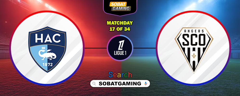 Le Havre Vs Angers 04 Januari 2026