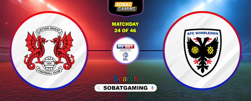 Leyton Orient Vs AFC Wimbledon 01 Januari 2026
