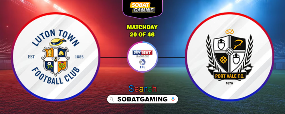 Luton Town Vs Port Vale 13 Desember 2025