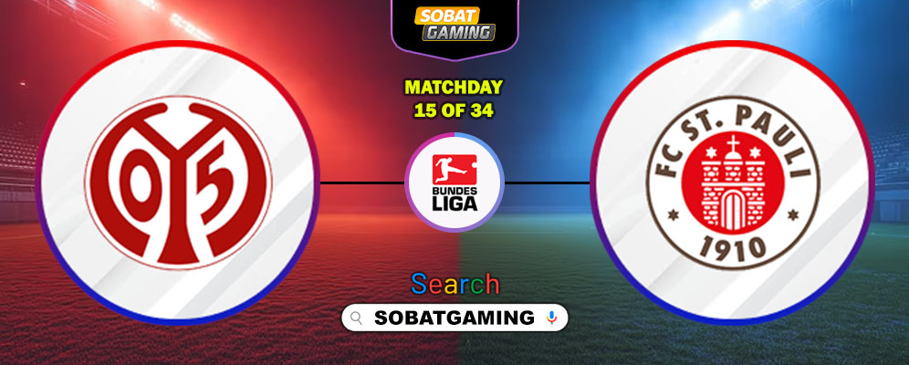 Mainz 05 Vs St. Pauli 21 Desember 2025