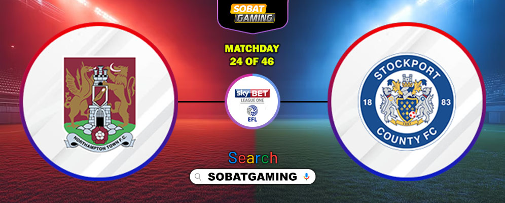 Northampton Town Vs Stockport County 01 Januari 2026