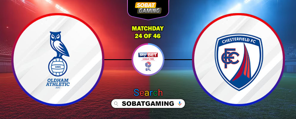 Oldham Athletic Vs Chesterfield 01 Januari 2026