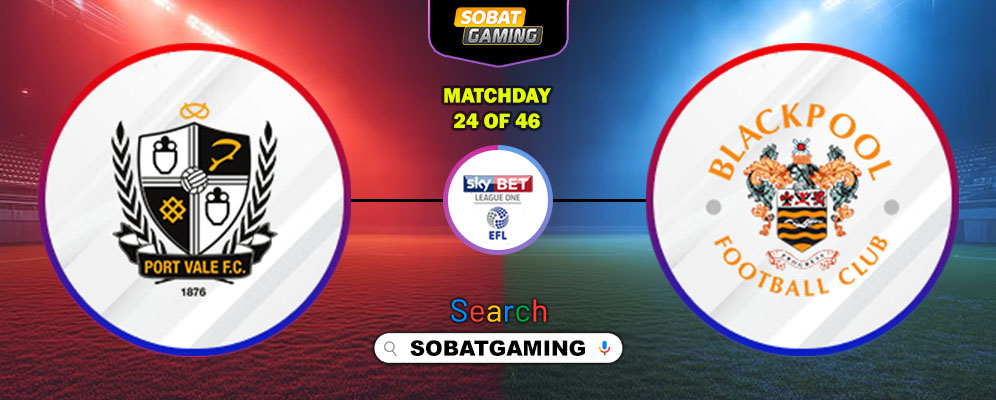 Port Vale Vs Blackpool 01 Januari 2026