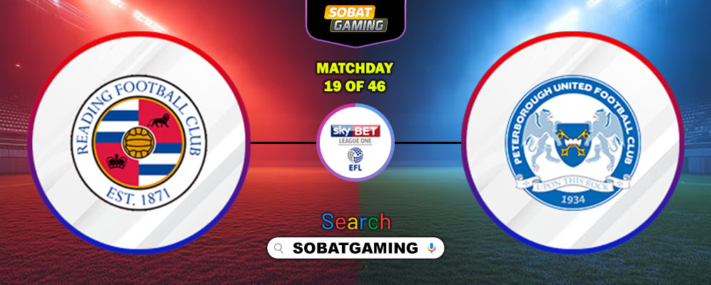 Reading Vs Peterborough United 10 Desember 2025