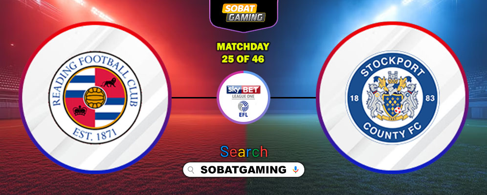 Reading Vs Stockport County 04 Januari 2026