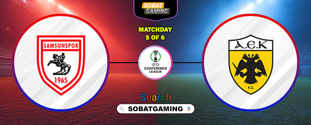 Samsunspor Vs AEK Athens 12 Desember 2025