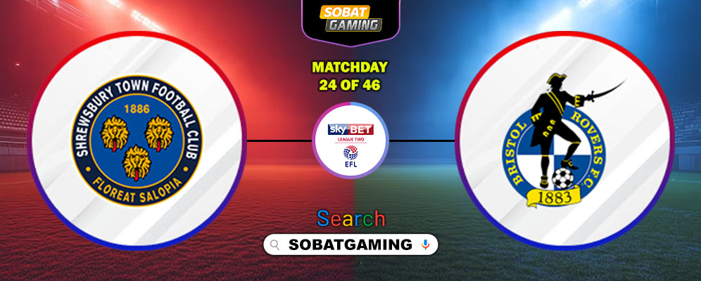 Shrewsbury Town Vs Bristol Rovers 01 Januari 2026