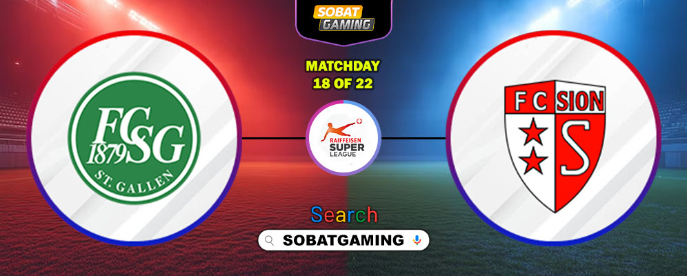 St. Gallen Vs FC Sion 17 Desember 2025