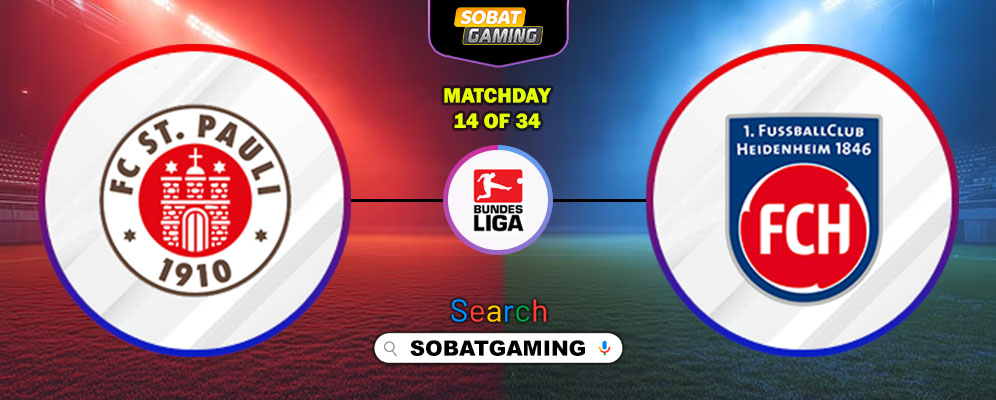 St. Pauli Vs FC Heidenheim 13 Desember 2025