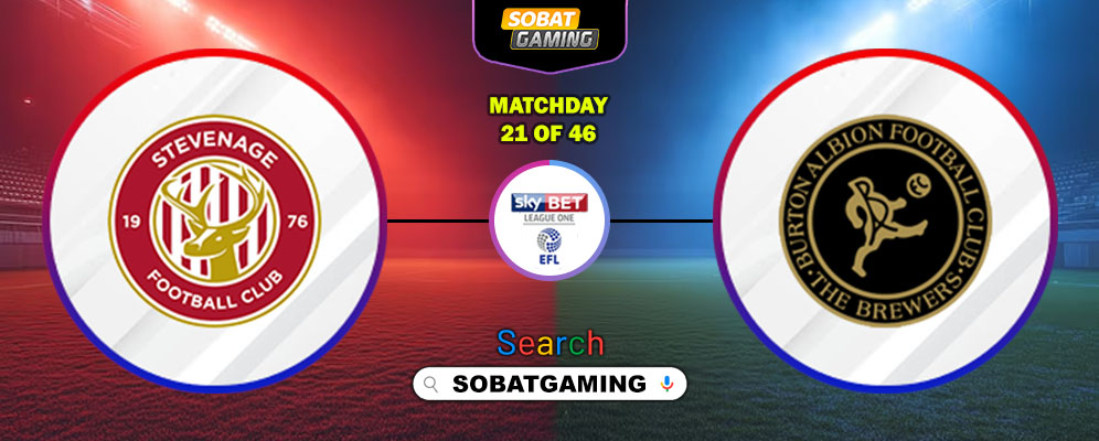 Stevenage Vs Burton Albion 20 Desember 2025