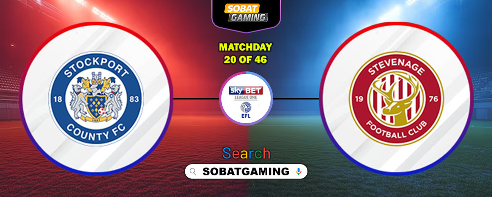 Stockport County Vs Stevenage 13 Desember 2025