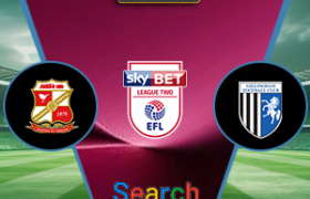 Swindon Town Vs Gillingham 01 Januari 2026