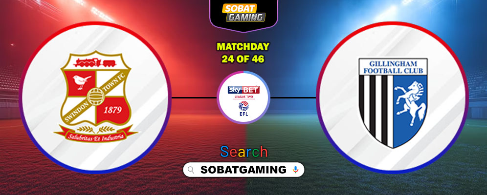 Swindon Town Vs Gillingham 01 Januari 2026