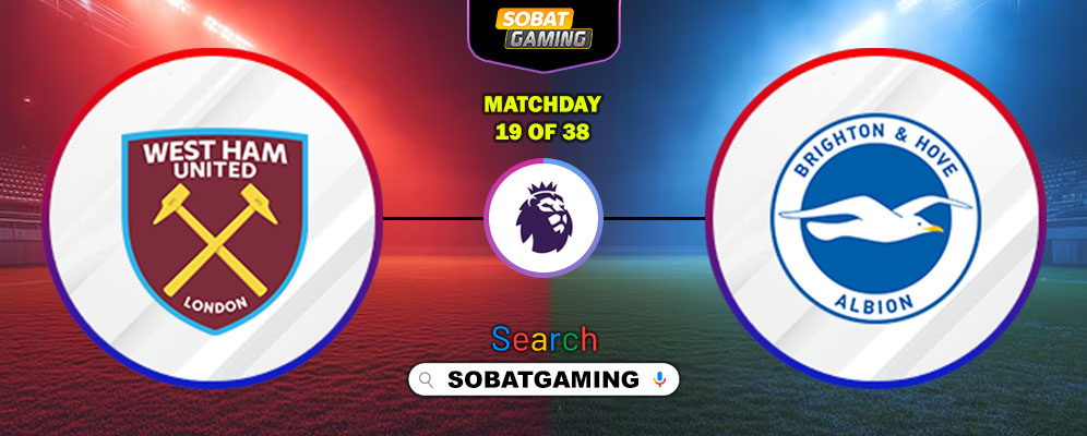 West Ham United Vs Brighton & Hove Albion 31 Desember 2025
