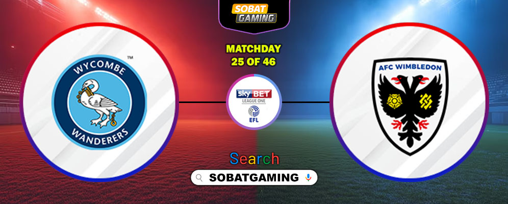 Wycombe Wanderers Vs AFC Wimbledon 04 Januari 2026