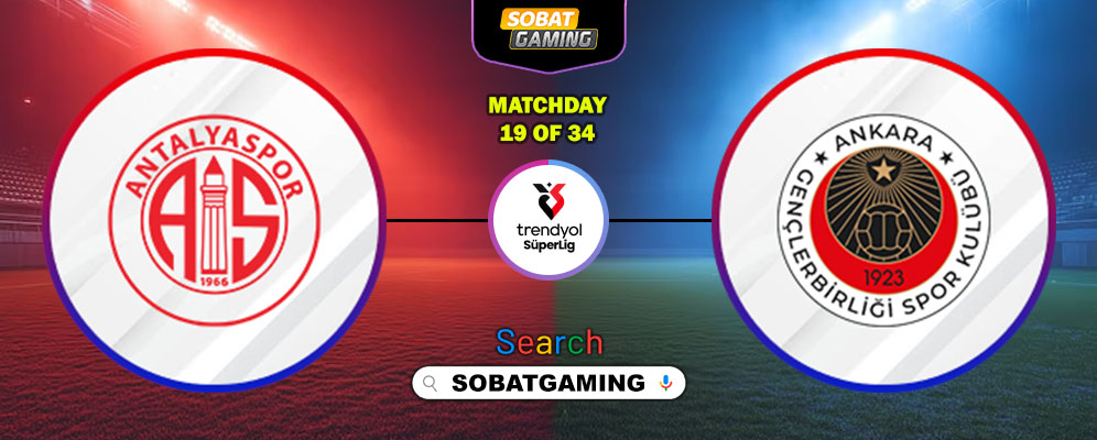 Antalyaspor Vs Genclerbirligi 25 Januari 2026