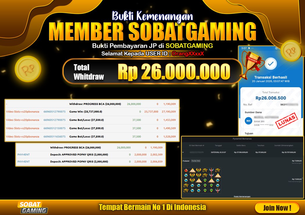 BUKTI JP 20 JANUARI 2026 LUNAS RP. 26.000.000,-