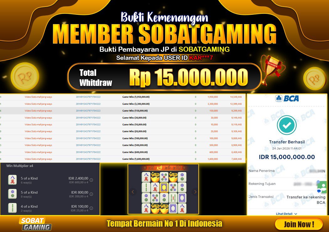 BUKTI JP 24 JANUARI 2026 LUNAS RP. 15.000.000,-