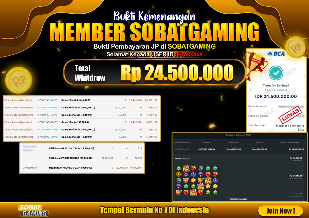 BUKTI JP 24 JANUARI 2026 LUNAS RP. 24.500.000,-