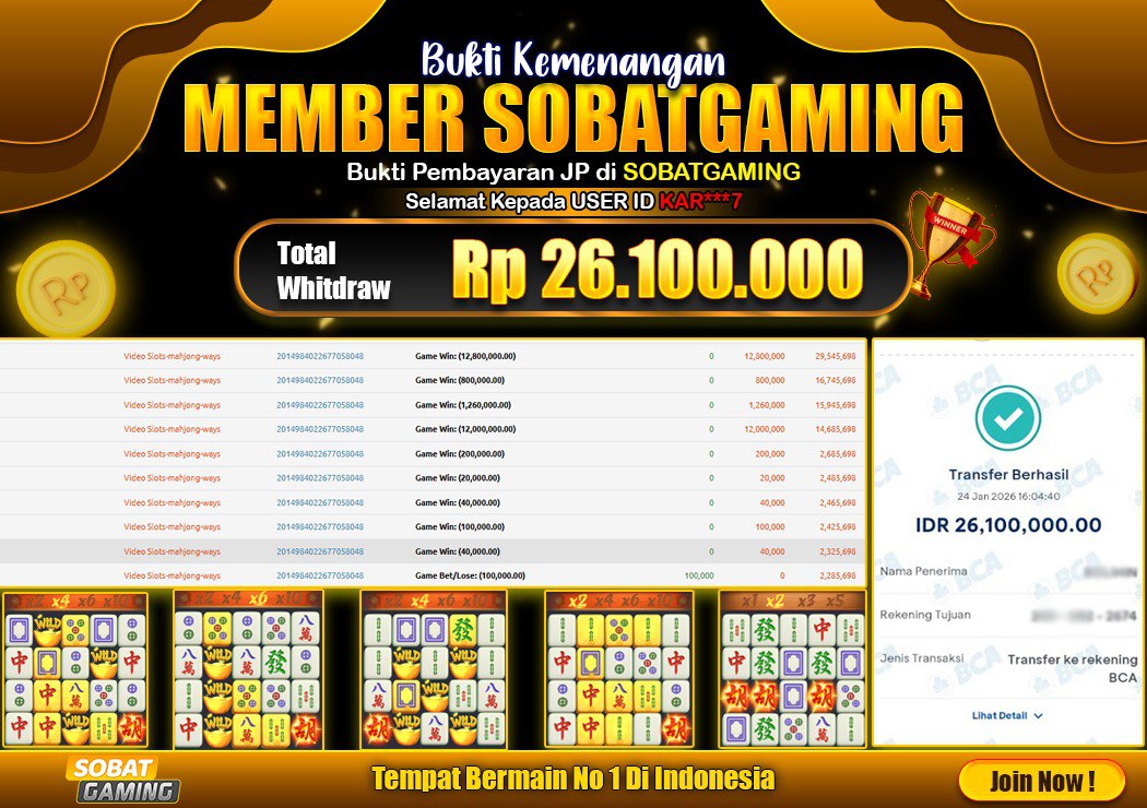 BUKTI JP 24 JANUARI 2026 LUNAS RP. 26.100.000,-