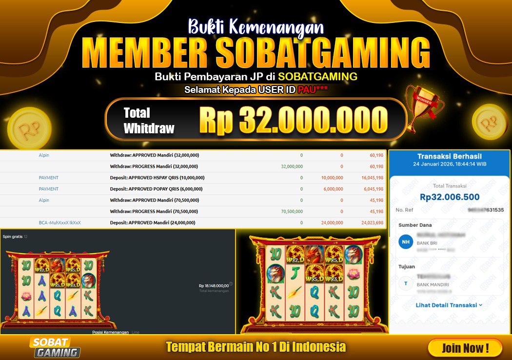 BUKTI JP 24 JANUARI 2026 LUNAS RP. 32.000.000,-