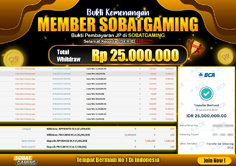 BUKTI JP 28 JANUARI 2026 LUNAS RP. 25.000.000,-