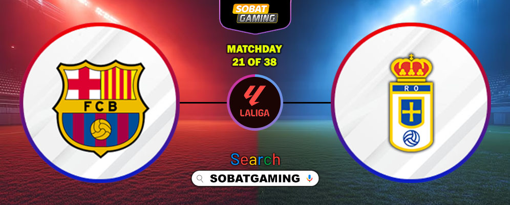 Barcelona Vs Real Oviedo 25 Januari 2026