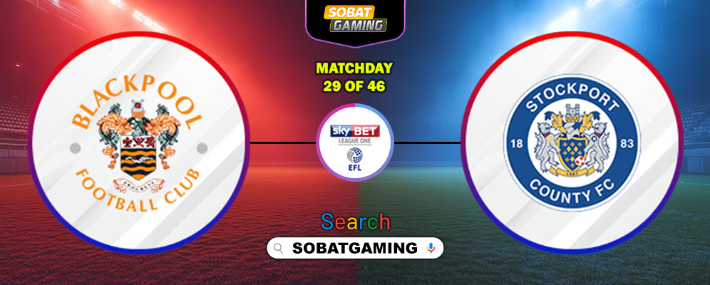 Blackpool Vs Stockport County 28 Januari 2026