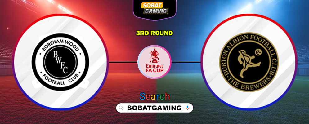 Boreham Wood Vs Burton Albion 10 Januari 2026