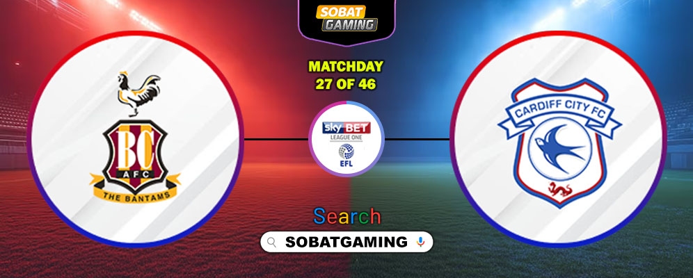 Bradford City Vs Cardiff City 17 Januari 2026