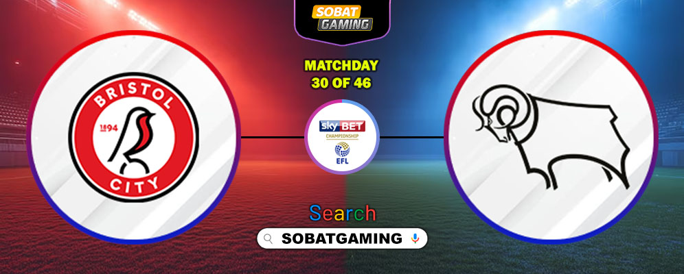 Bristol City Vs Derby County 31 Januari 2026