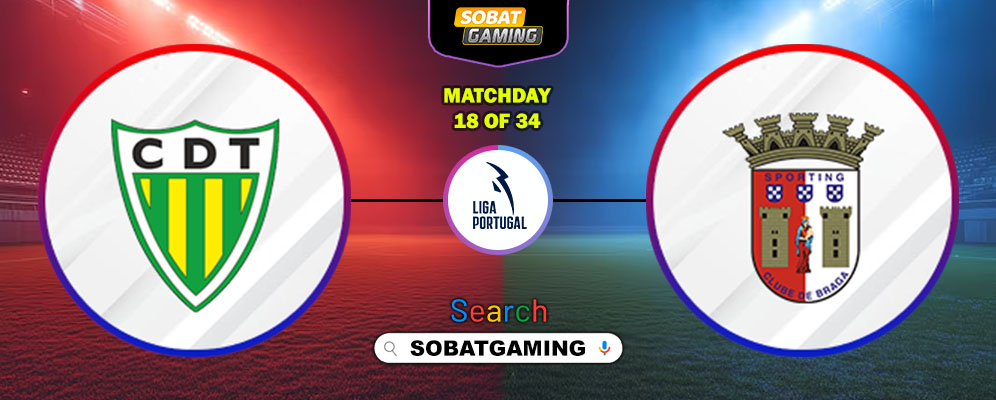 CD Tondela Vs Braga 19 Januari 2026
