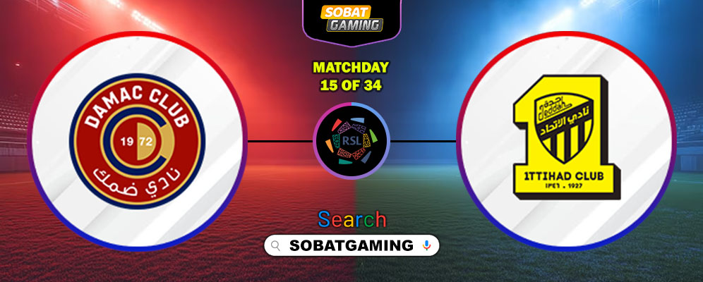 Damac FC Vs Al-Ittihad 14 Januari 2026
