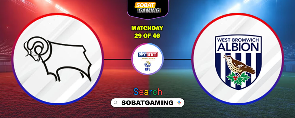 Derby County Vs West Bromwich Albion 24 Januari 2026