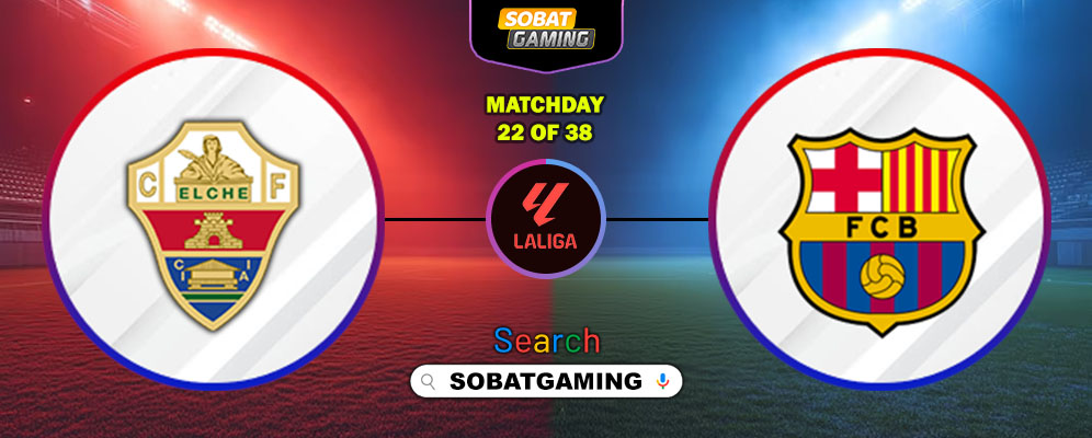 Elche Vs Barcelona 01 Februari 2026