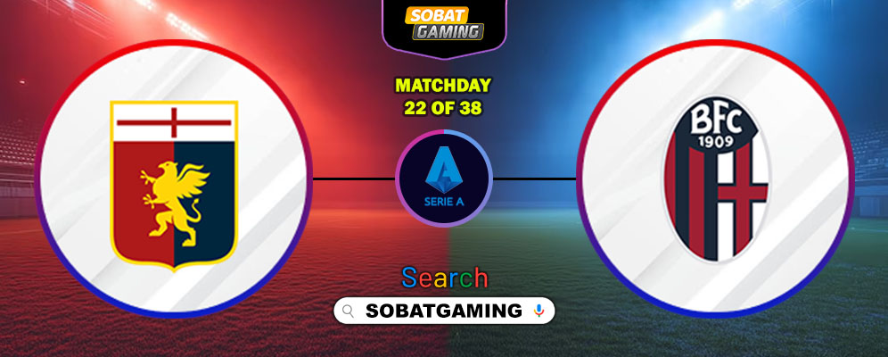 Genoa Vs Bologna 25 Januari 2026