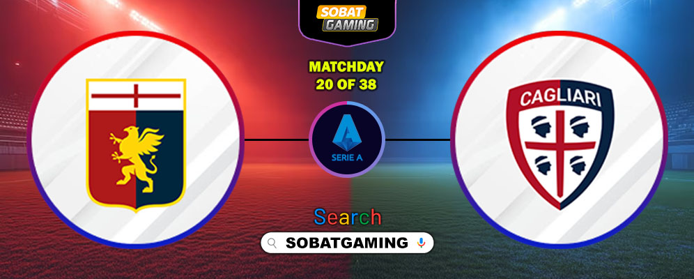 Genoa Vs Cagliari 13 Januari 2026