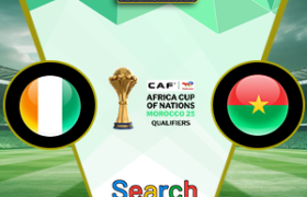Ivory Coast Vs Burkina Faso 07 Januari 2026