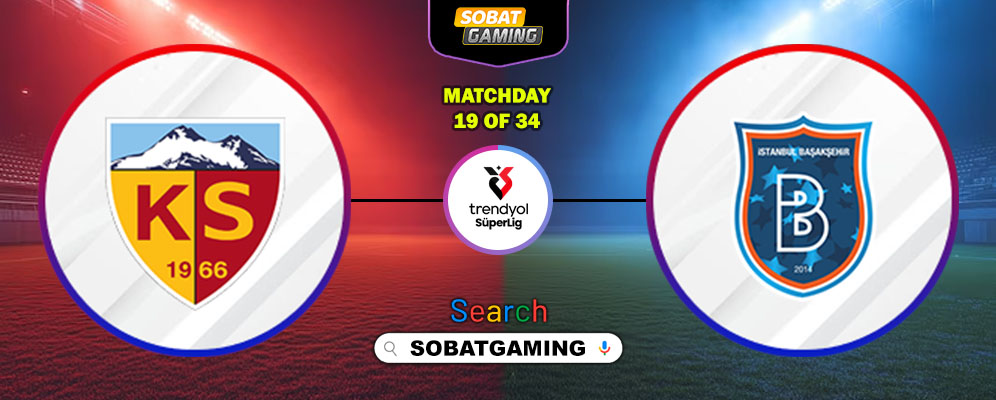 Kayserispor Vs Istanbul Basaksehir 24 Januari 2026