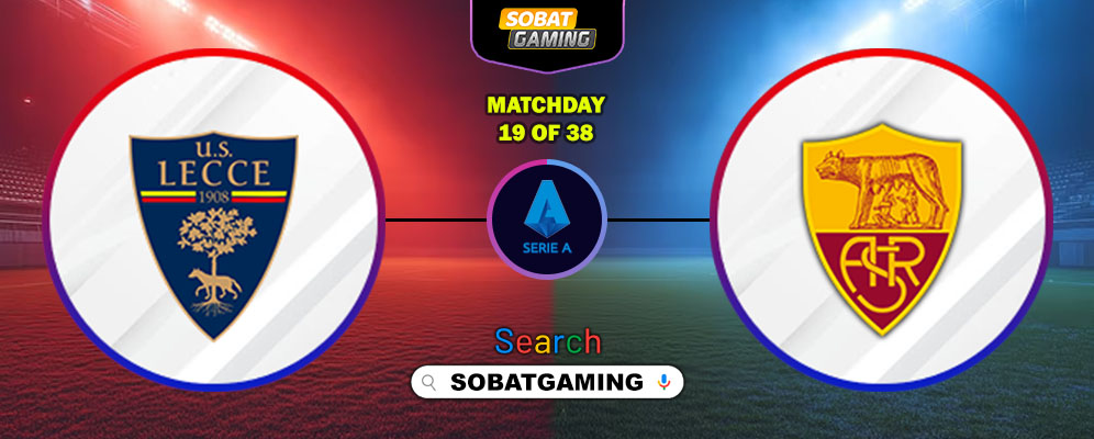 Lecce Vs Roma 07 Januari 2026