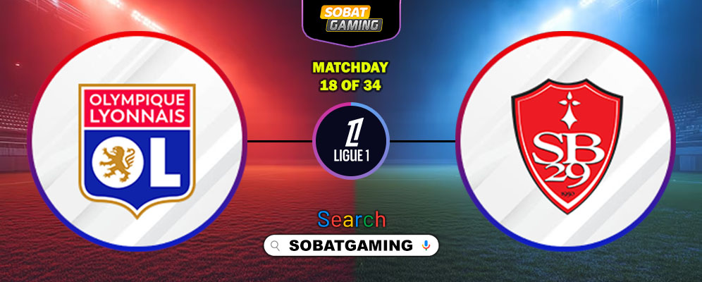 Lyon Vs Brest 19 Januari 2026
