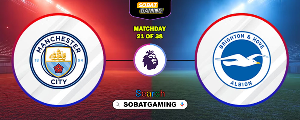 Manchester City Vs Brighton & Hove Albion 08 Januari 2026