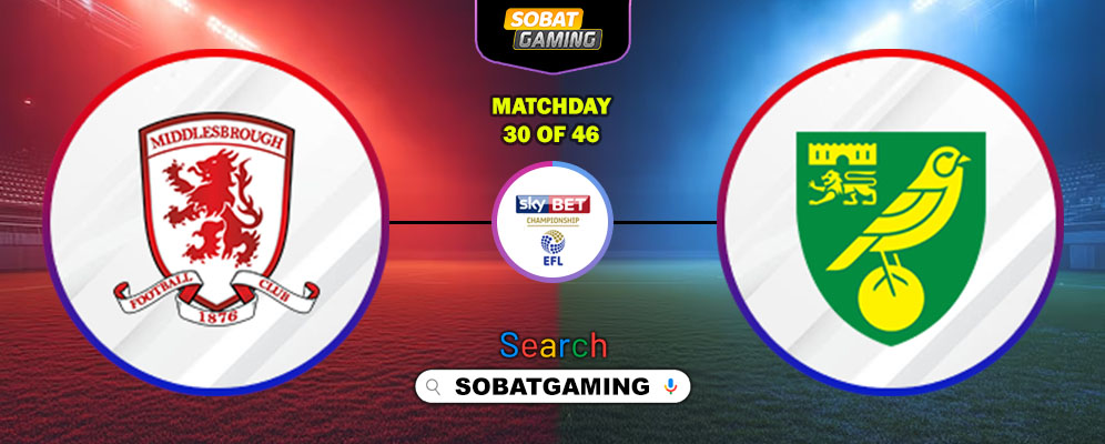 Middlesbrough Vs Norwich City 31 Januari 2026