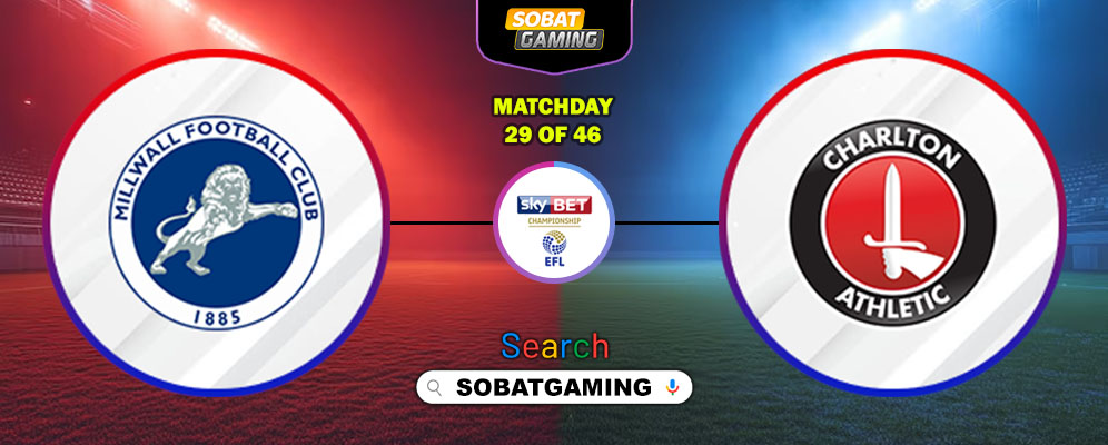 Millwall Vs Charlton Athletic 24 Januari 2026