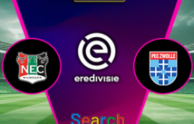 NEC Nijmegen Vs PEC Zwolle 25 Januari 2026