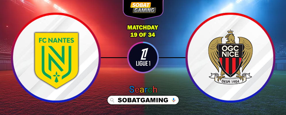 Nantes Vs Nice 25 Januari 2026