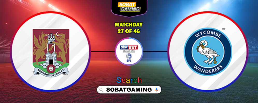 Northampton Town Vs Wycombe Wanderers 17 Januari 2026
