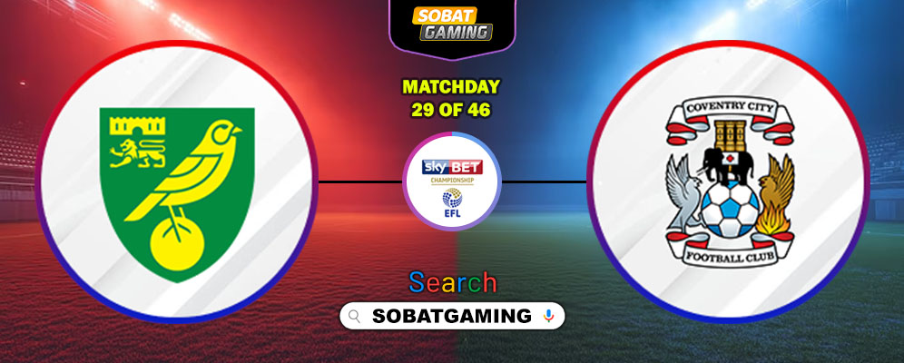 Norwich City Vs Coventry City 27 Januari 2026