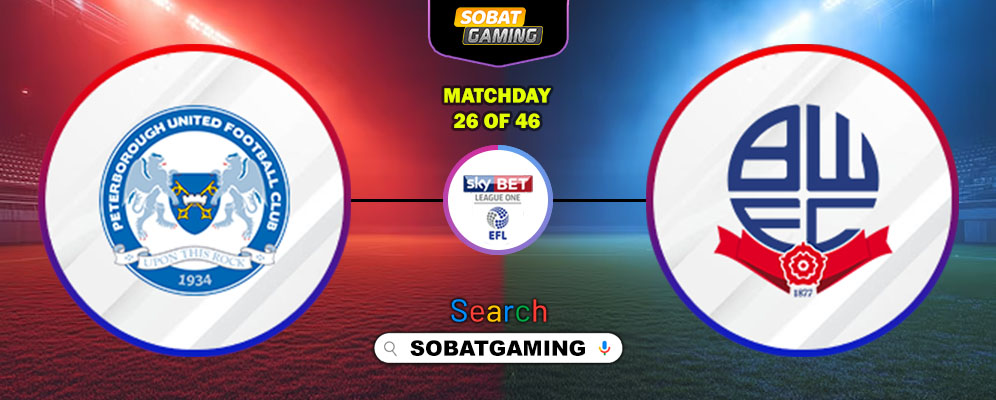 Peterborough United Vs Bolton Wanderers 10 Januari 2026