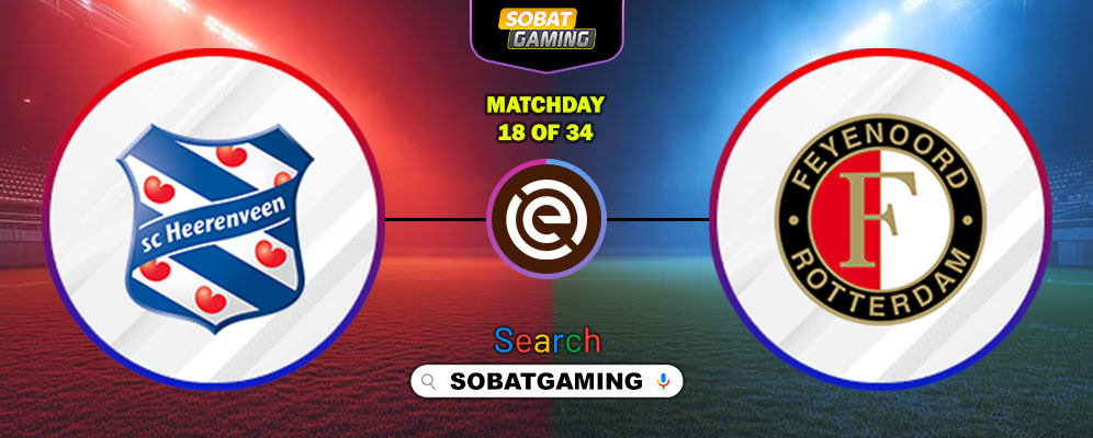 SC Heerenveen Vs Feyenoord 11 Januari 2026
